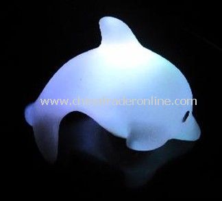 Dolphin Flashing Novelty Night Light, Decoration and Illumination Functions from China