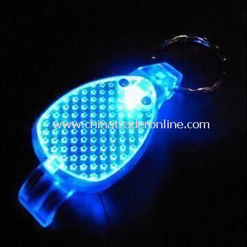 LED Flashing Bottle Opener with 3-piece AG3 Batteries, Measuring 65 x 20mm