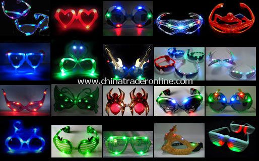 LED Flashing Sunglasses