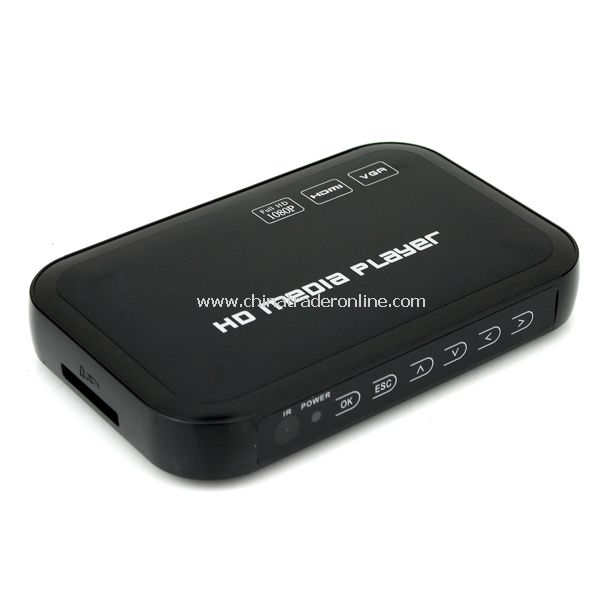 Full HD 1080P USB HDD Media Player HDMI VGA MKV H.264 from China