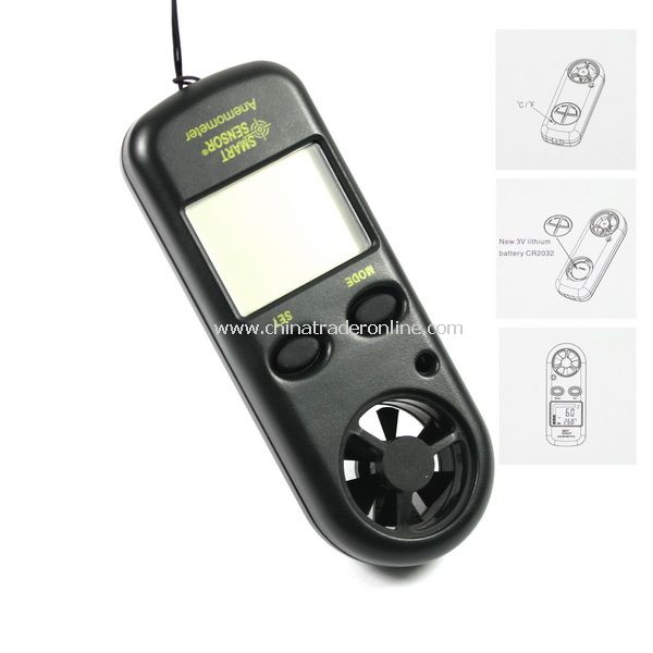 Mini Pocket Electronic Wind Speed Test Anemometer Meter from China