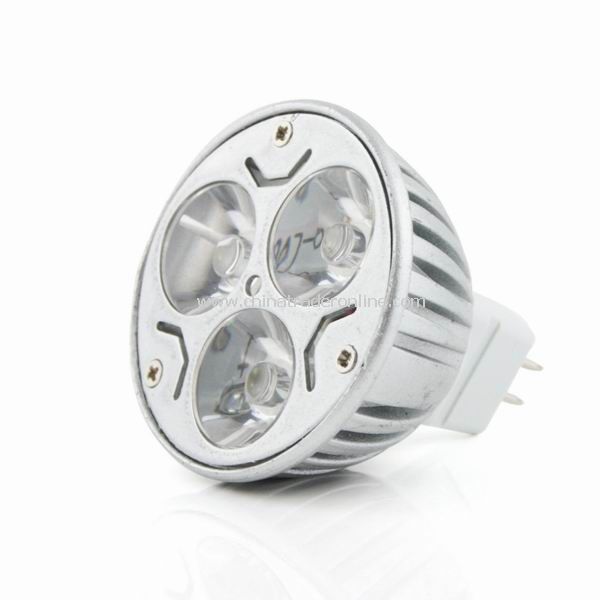 MR16 3W 12V Warm White 3 LED Bulb Spot Light Lamp Downlight from China