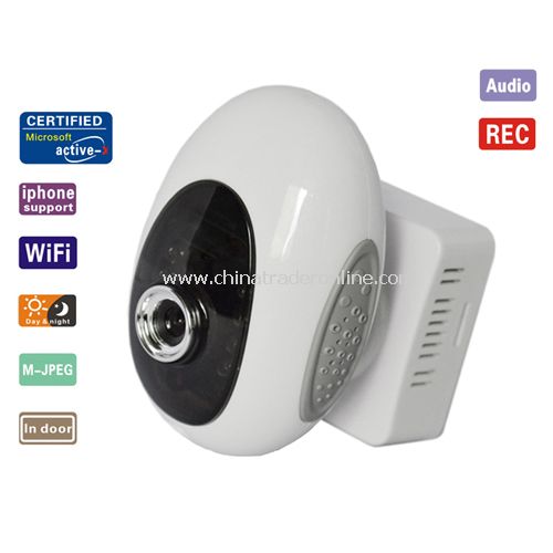 WIFI Wireless Webcam IR Night Vison Security IP Camera Dual Audio ip camera