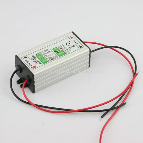 30W LED Driver Waterproof IP67 Power Supply 16-36V 0.9A