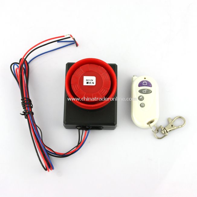 Motorcycle Safety Security Vibration Sensor Alarm Anti-theft Remote Control New