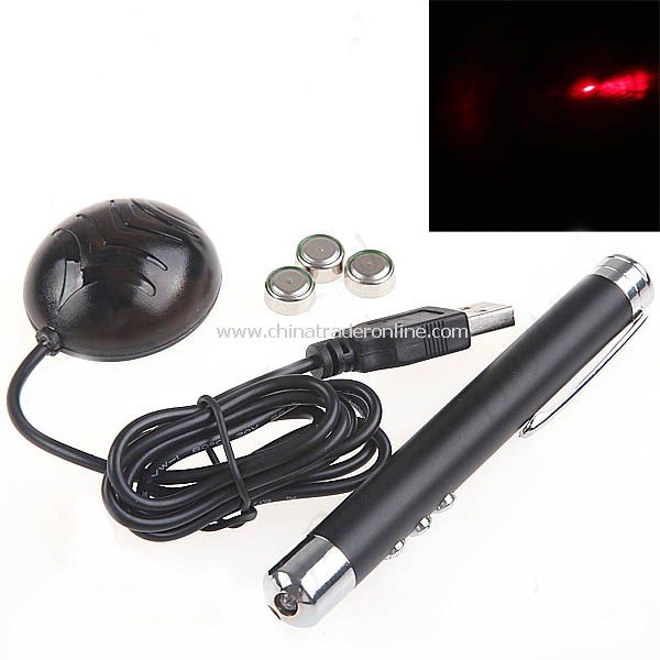 5mW Wireless RC Laser Pointer Flip Pen for PowerPoint Word Flip Presentation from China