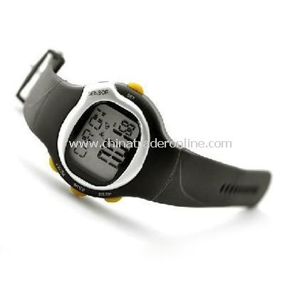 SPORTS EXERCISE WATCH WITH PULSE + CALORIE READER from China