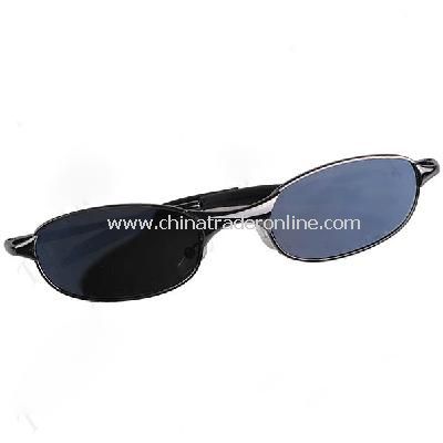 Anti-Track UV Protection Spy Reflex Sunglasses Side Mirror with Protective Case