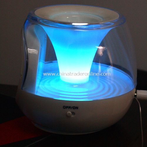 Aroma Heater Digital Alarm Clock Scent Diffuser Colour Changing Light FM Radio