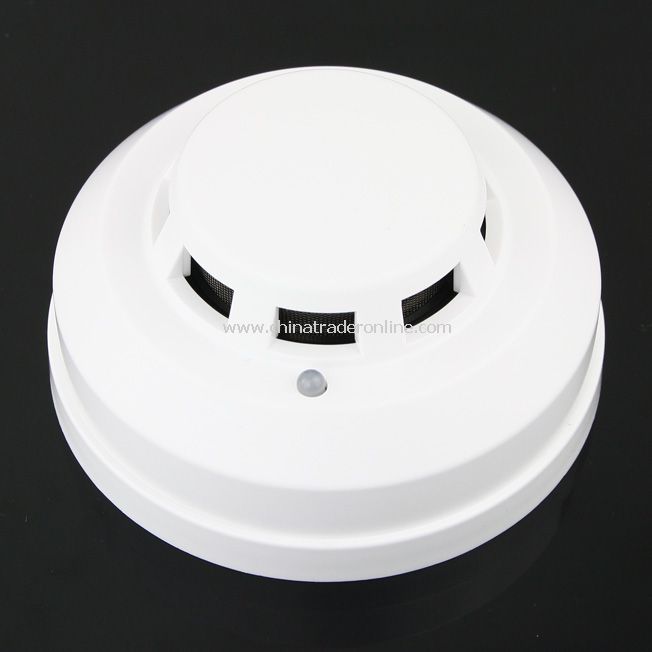 LED Fire Alarm Alert Photoelectric Smoke Detector for Home Security System