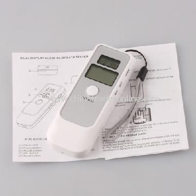 New Alcohol Breath Tester Analyzer Breathalyser LCD from China