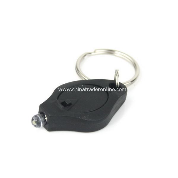 Cute Thumb Press LED Flashlight Keychain from China