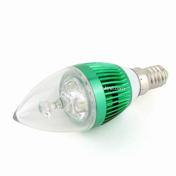 E14 3W SCREW BASE CANDLE LED LIGHT LAMP LIGHTING BULB NEW from China