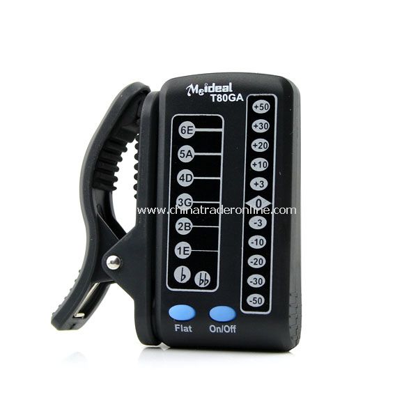 Electronic Digital Clip-on Guitar Tuner Automatic Tuner New from China