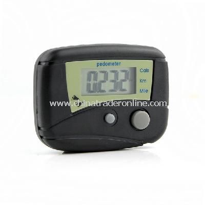 LCD Pedometer Step Calorie Counter Walking Distance New