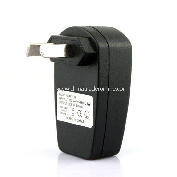 AU Plug USB AC DC Power Supply Wall Charger Adapter MP3 MP4 DV Charger Black from China