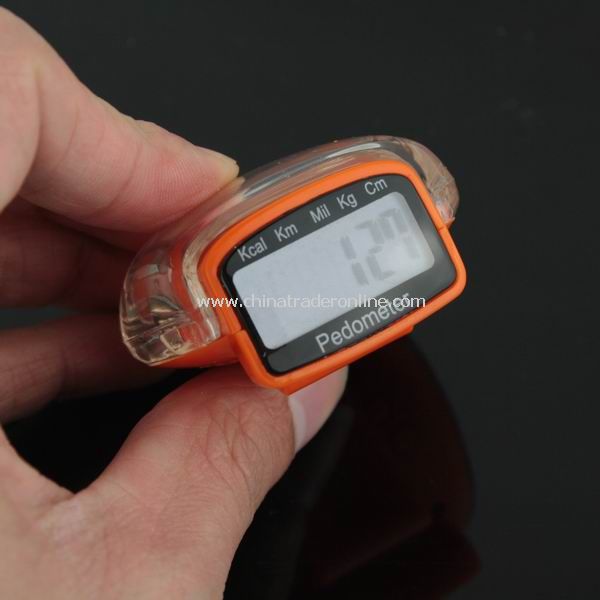 New Run Step Pedometer Walking Calorie Counter Distance from China