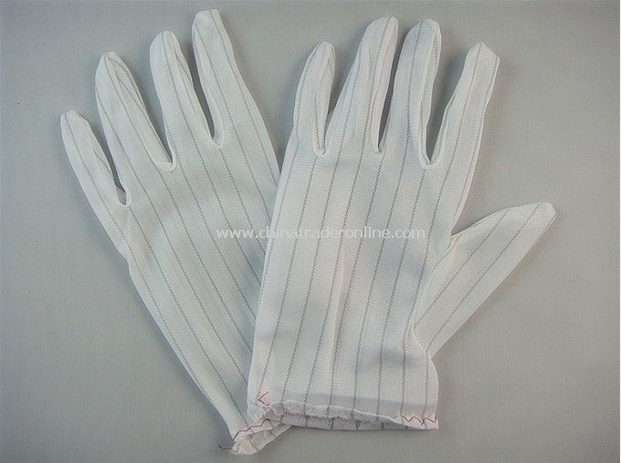 Reusable Anti-static Polyester Gloves for PC Repair Electronic Work Computer Network Testing