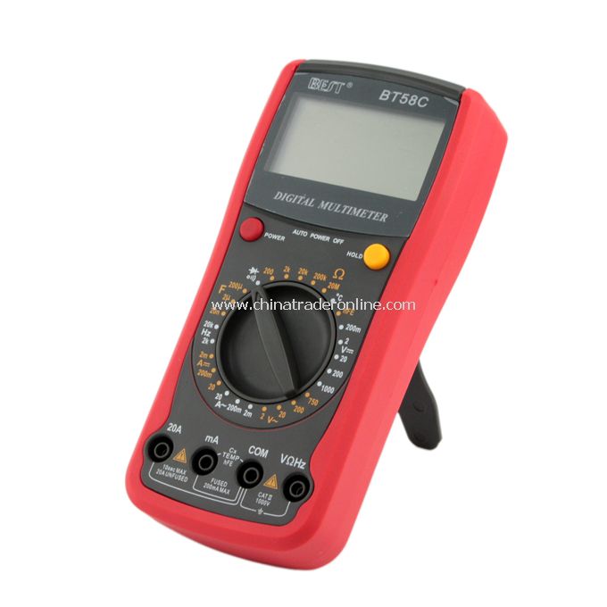 AC/DC DIGITAL CLAMP Multimeter Electronic Tester Meter from China