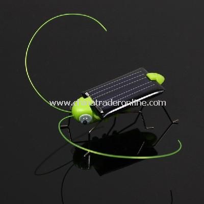 Solar Power Robot Insect Bug Locust Grasshopper Toy kid from China