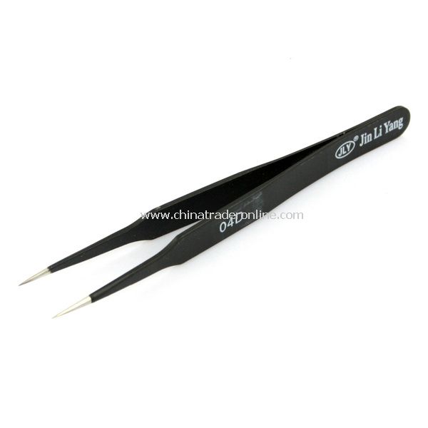 Steel Fine Tip Straight Tweezers Forceps Non-magnetic New