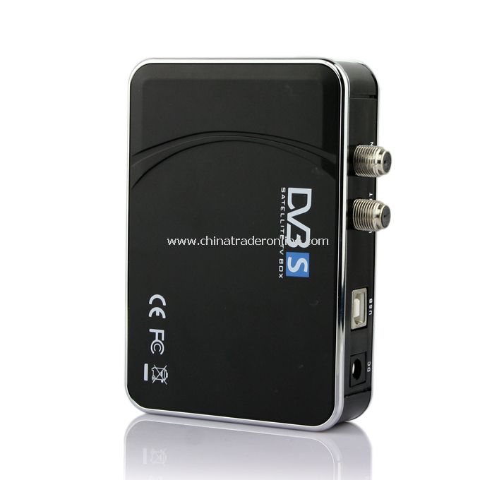 Digital Satellite DVB-S USB TV Receiver Card Tuner Box