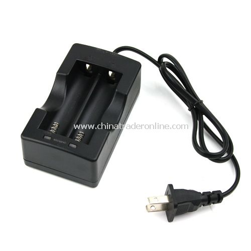 Double Channel 18650 Lithium Battery Charger Flashlight Accessory from China