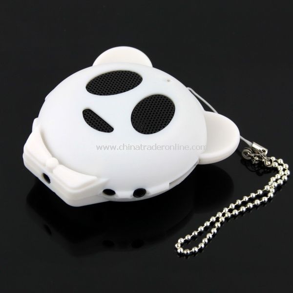 Hot Mini Panda Shape Speaker for MP3 MP4 PC iPod iPhone from China