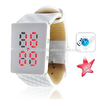 Andromeda - Japanese Inspired Red LED Watch from China