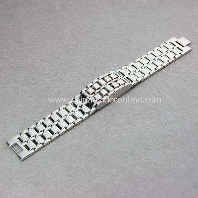 Stainless Steel LED BLUE Digital Unsex Bracelet Watch