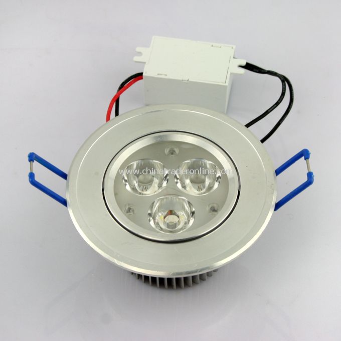 3 LED High Power Ceiling Light Down Recessed Lamp White 85~265V 3W Cabinet