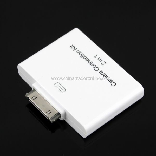 2 in1 AV Camera Connection Kit USB Card Reader for Apple iPad