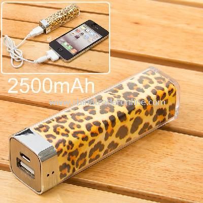2500mAh Power Charger Battery Bank for iPhone 4/4S, Various Cell Phones and Digital Devices