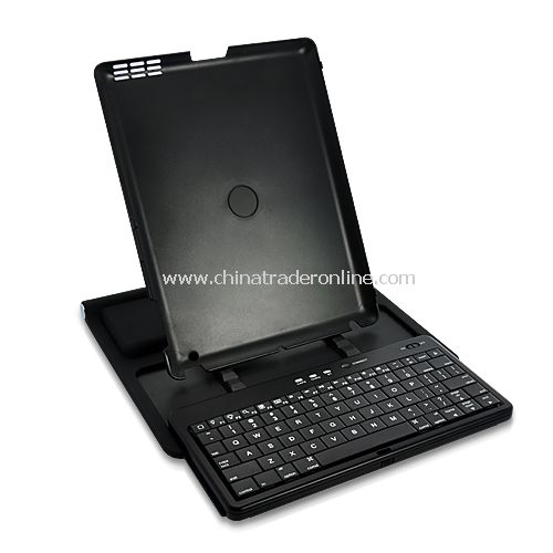 360 Degree Adjustable Bluetooth Slider Keyboard Case for iPad 2