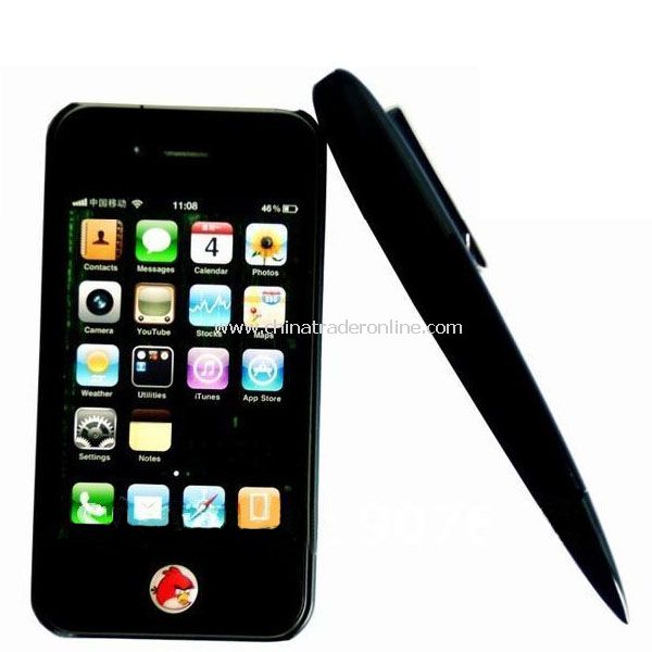 Bluetooth Pen Headset with Stylus for iPhone 3GS, iPhone 4, iPad 2, HTC SmartPhone with earphone from China