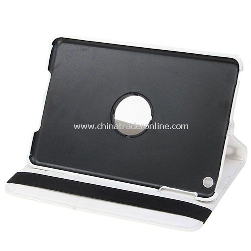 Protective PU Leather 360 Degrees Rotary Stand Case for iPad Mini from China