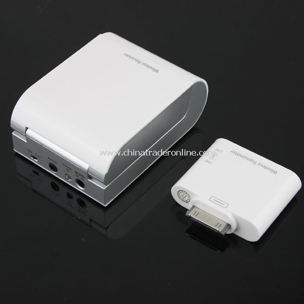 Wireless AV Audio Video TV Box Transmitter/Receiver for iPad 2 iPhone iPod iTouch from China