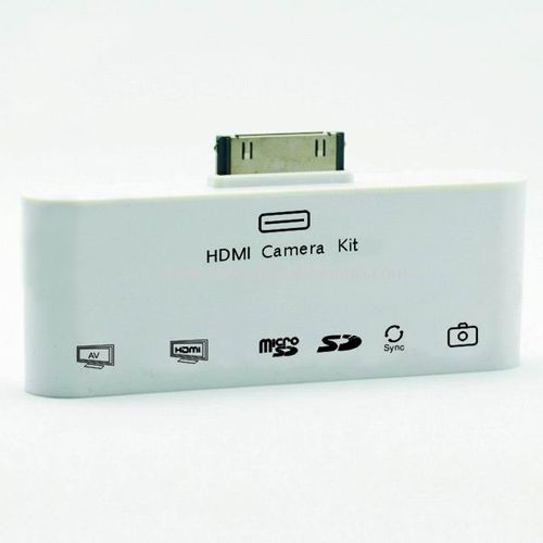 6in-1 HDMI Dock Camera Connection Kit Adapter USB AV Video Cable For iPad 2 AC8 from China