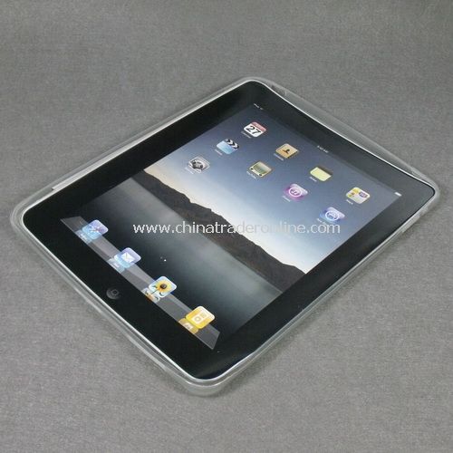 Clear TPU Gel Back Case Skin Cover for Apple iPad