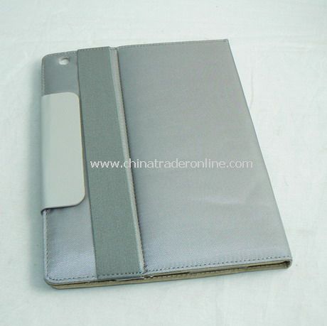 PU Leather Cover Case for iPad 2 GRAY