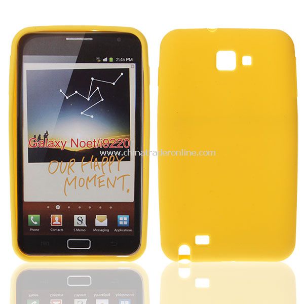 Stylish Silicone Case for Samsung Galaxy Note I9220 GT-N7000 from China