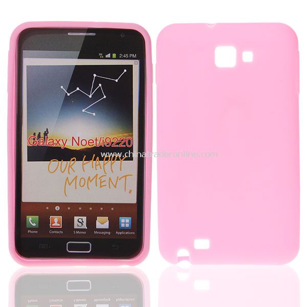 Stylish Silicone Case for Samsung Galaxy Note I9220 GT-N7000