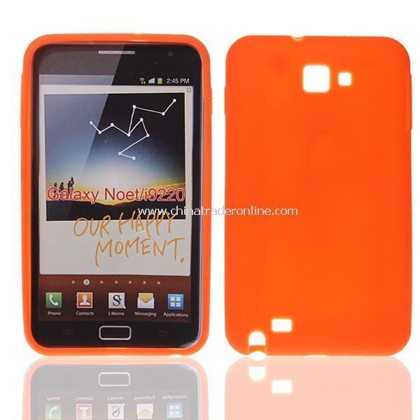 Stylish Silicone Case for Samsung Galaxy Note I9220 GT-N7000