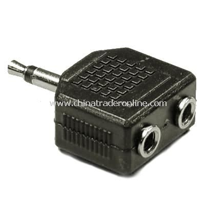 3.5MM Male to Double 3.5mm Male Audio Splitter Jack