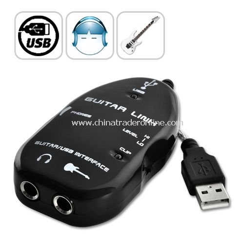 GUITAR TO USB INTERFACE (PC, MAC) from China