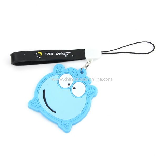 Silicone Pig Frog shaped Mobile Phone chain