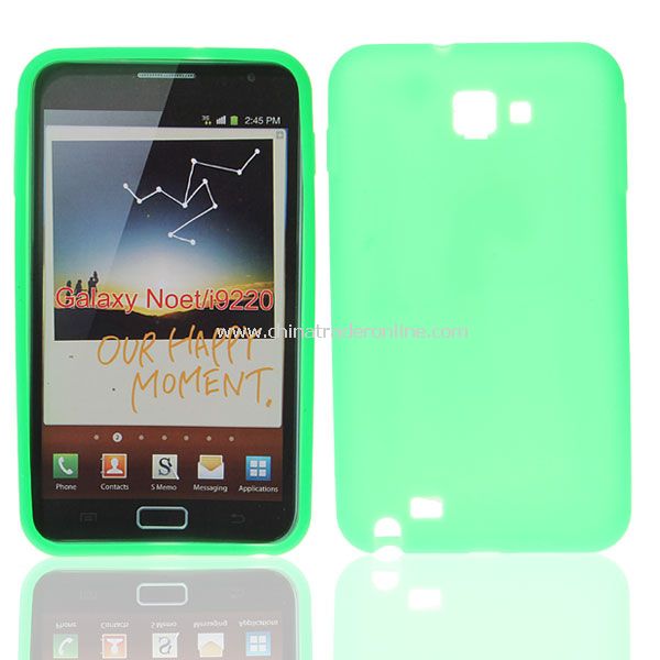 Stylish Silicone Case for Samsung Galaxy Note I9220 GT-N7000 from China