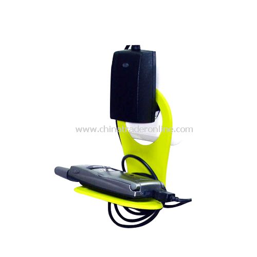 Foldable Mobile Cell Phone MP3 Charge Charging Wall Holder Shelf