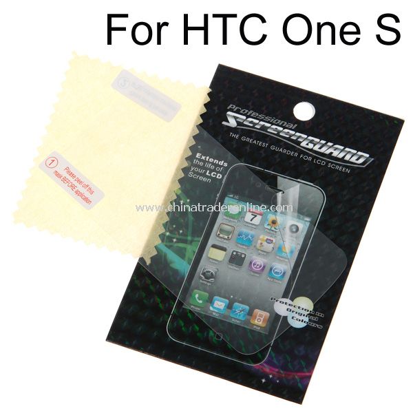 LCD Screen Protector Film for HTC One S from China