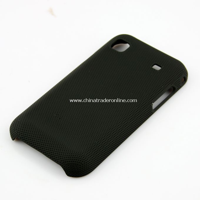 Plastic Hard Case Cover for Samsung i9000 Black